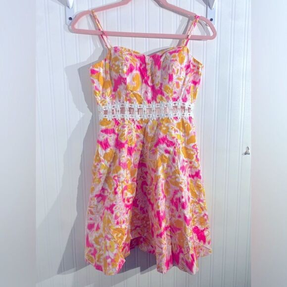 Lilly Pulitzer Lenore Dress Ooh La La Dresz 0 - Picture 3 of 7